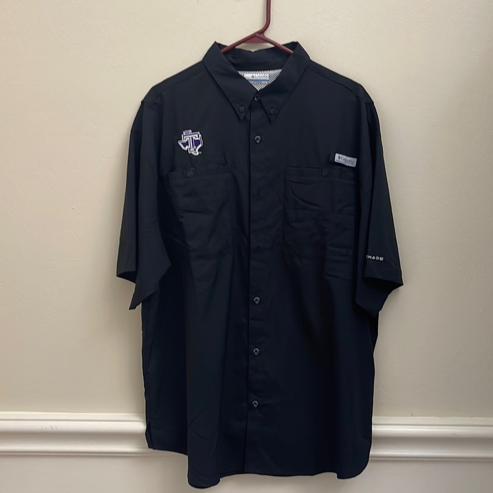 Mens Columbia PFG Tarleton fishing shirt XL